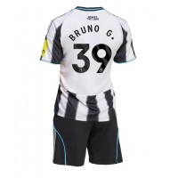 Maglia Calcio Newcastle United Bruno Guimaraes #39 Prima Divisa Bambino 2025-26 Manica Corta (+ pantaloncini)